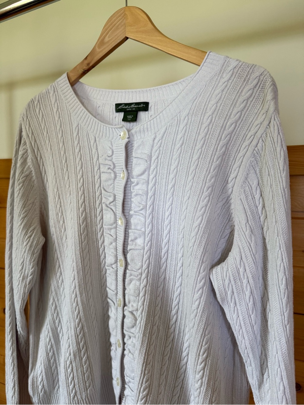 Eddie Bauer Classic Cable Knit Cardigan